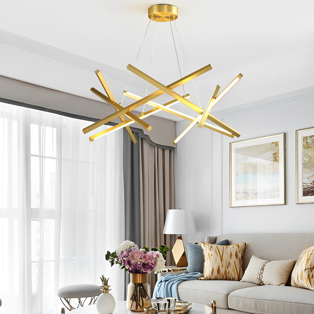 Geometric Satellite Ceiling Light