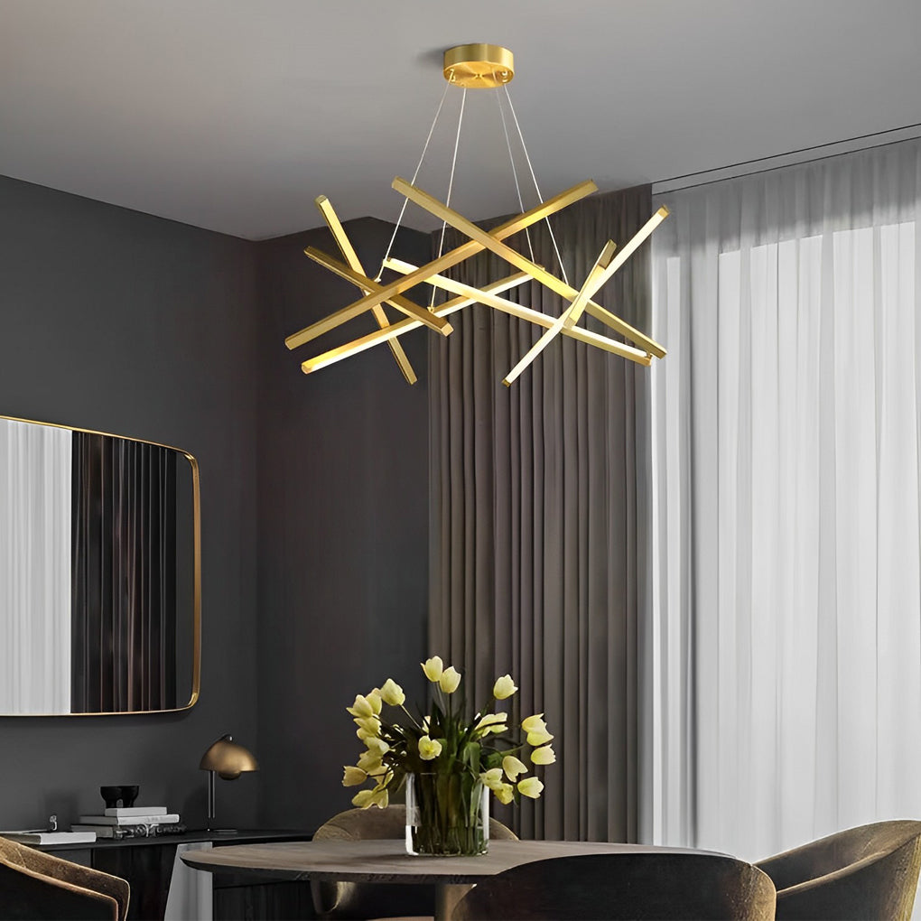Geometric Satellite Ceiling Light