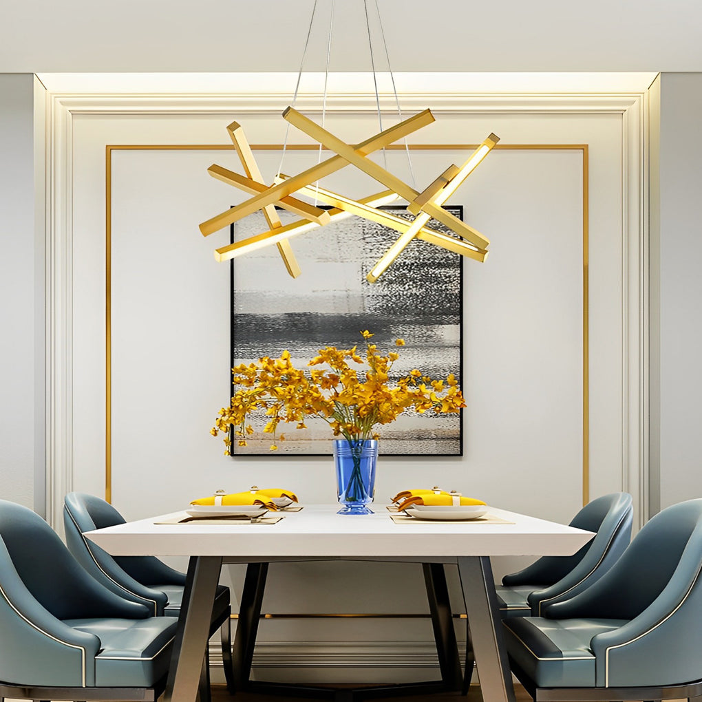 Geometric Satellite Ceiling Light