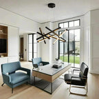 Geometric Satellite Ceiling Light