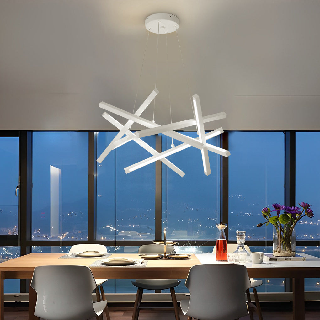 Geometric Satellite Ceiling Light