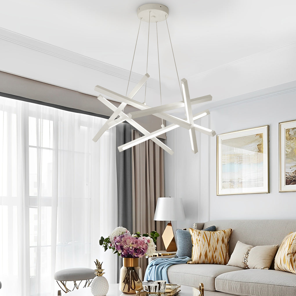 Geometric Satellite Ceiling Light