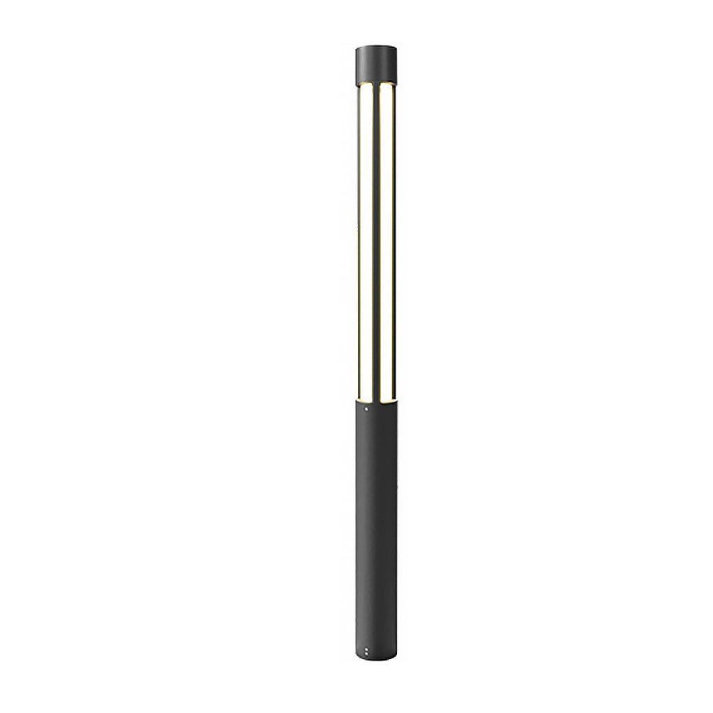 Cylindrical LED Bollard Light — Modern Outdoor Landscape Post Lamp