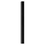 Black Linear LED Outdoor Wall Light — Modern Strip Exterior Lighting