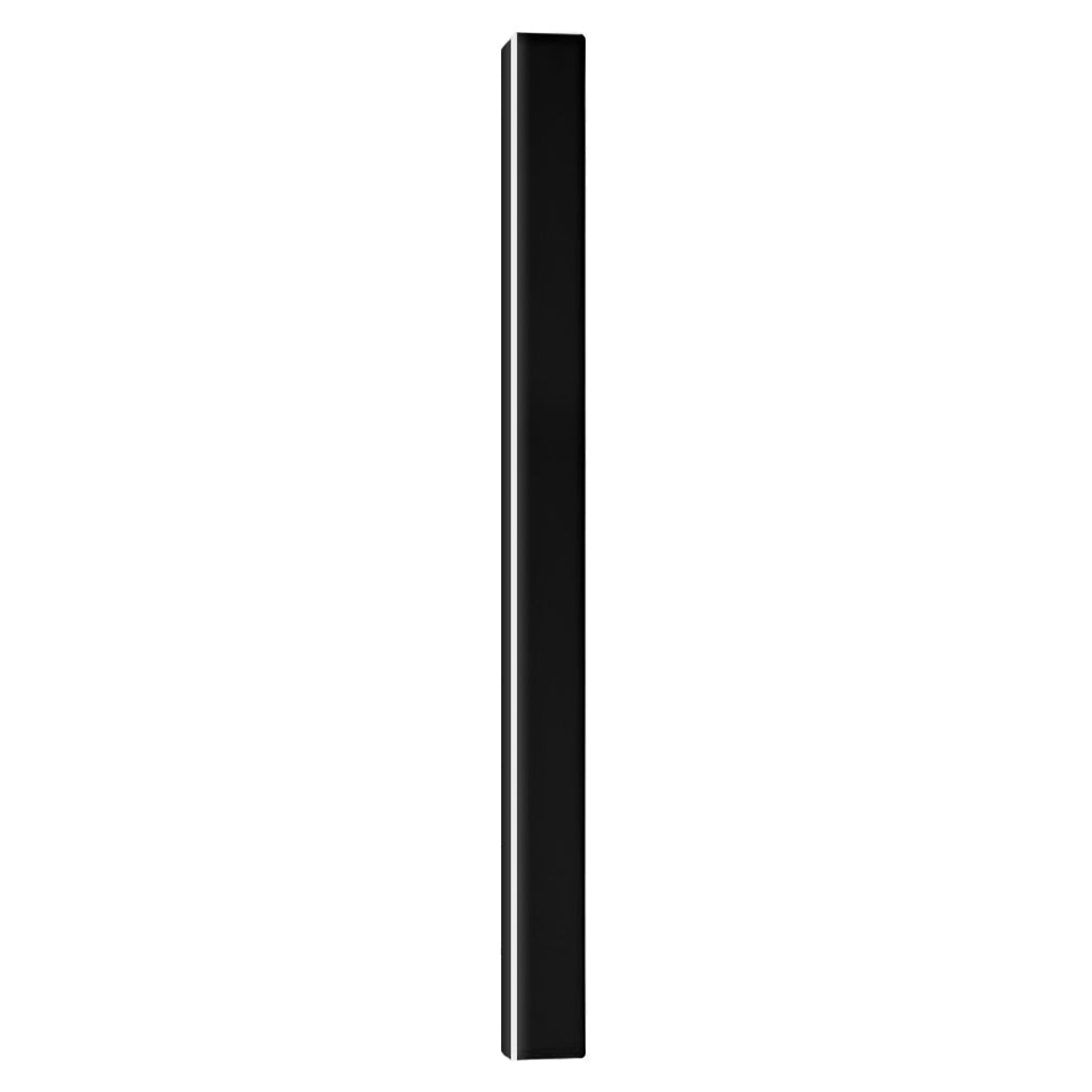 Black Linear LED Outdoor Wall Light — Modern Strip Exterior Lighting