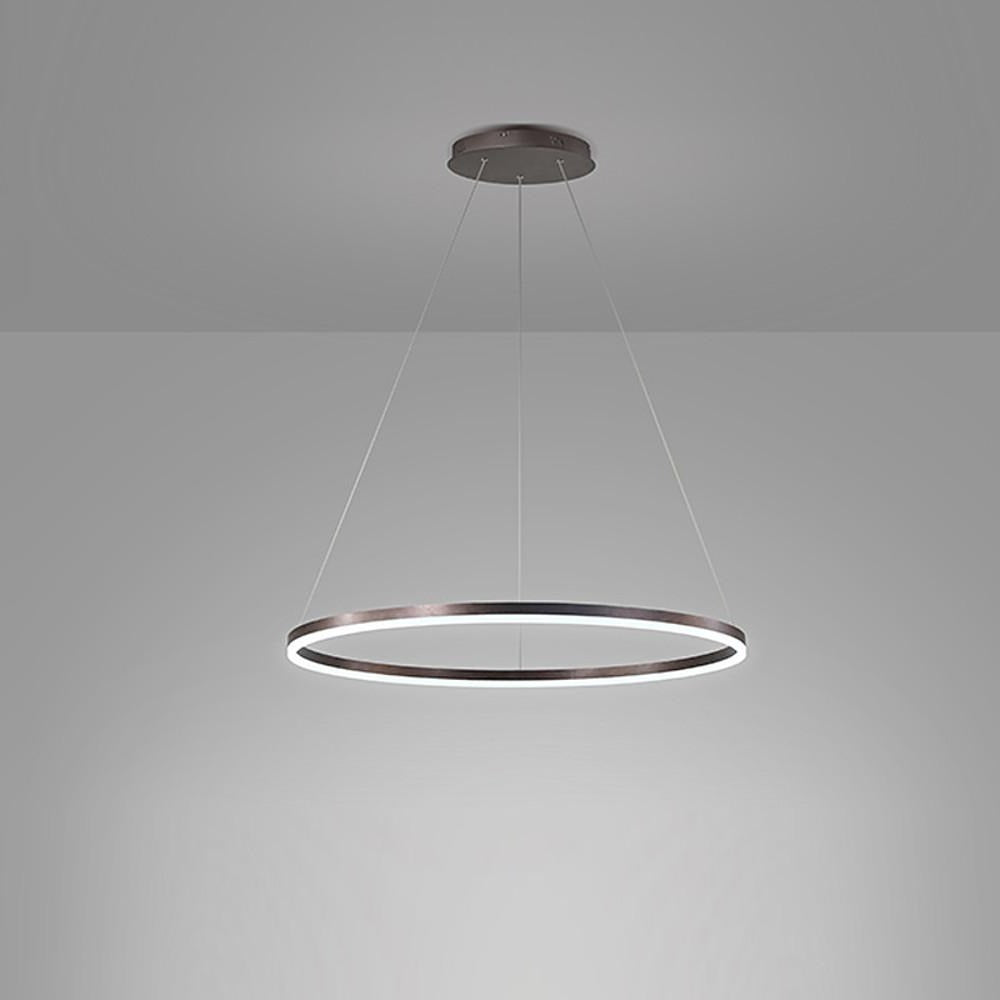 Black LED Ring Chandelier
