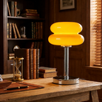 Modern Glass Tart Table Lamp
